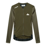 CAFE DU CYCLISTE Roxane Race Long Sleeve Women Jersey - Khaki