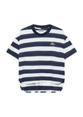 CAFE DU CYCLISTE Sandrine Women Cycling Jersey - Mariniere Navy/White