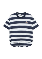 CAFE DU CYCLISTE Sandrine Women Cycling Jersey - Mariniere Navy/White