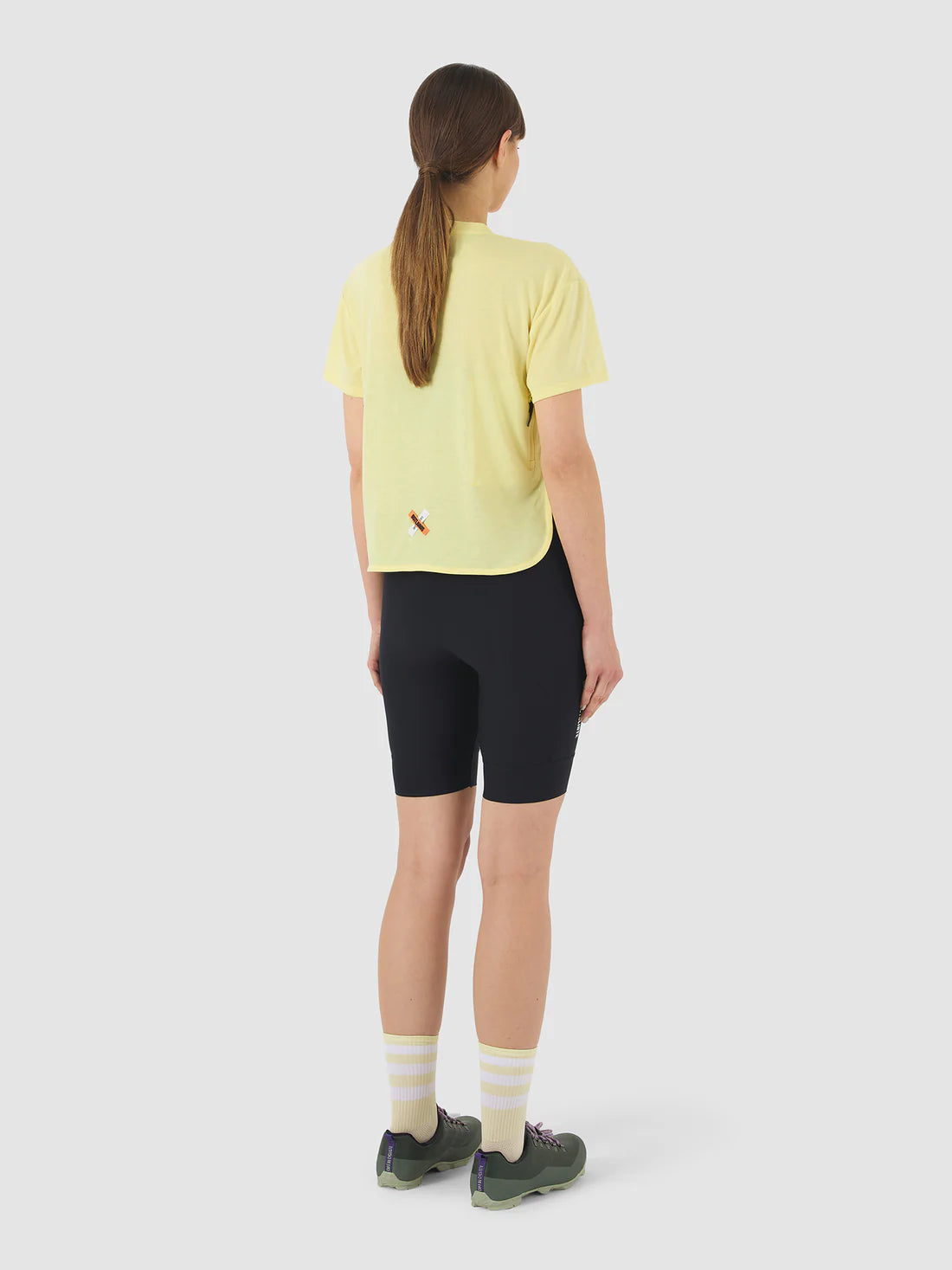 CAFE DU CYCLISTE Sandrine Women Cycling Jersey - Naples Yellow