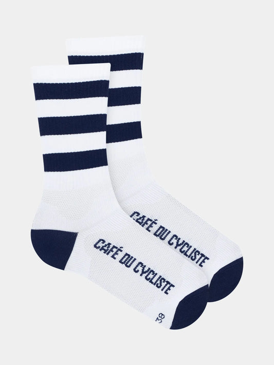 CAFÉ DU CYCLISTE Skate Socks - Navy