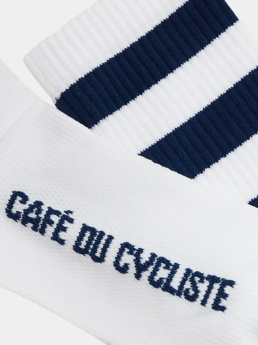 CAFÉ DU CYCLISTE Skate Socks - Navy