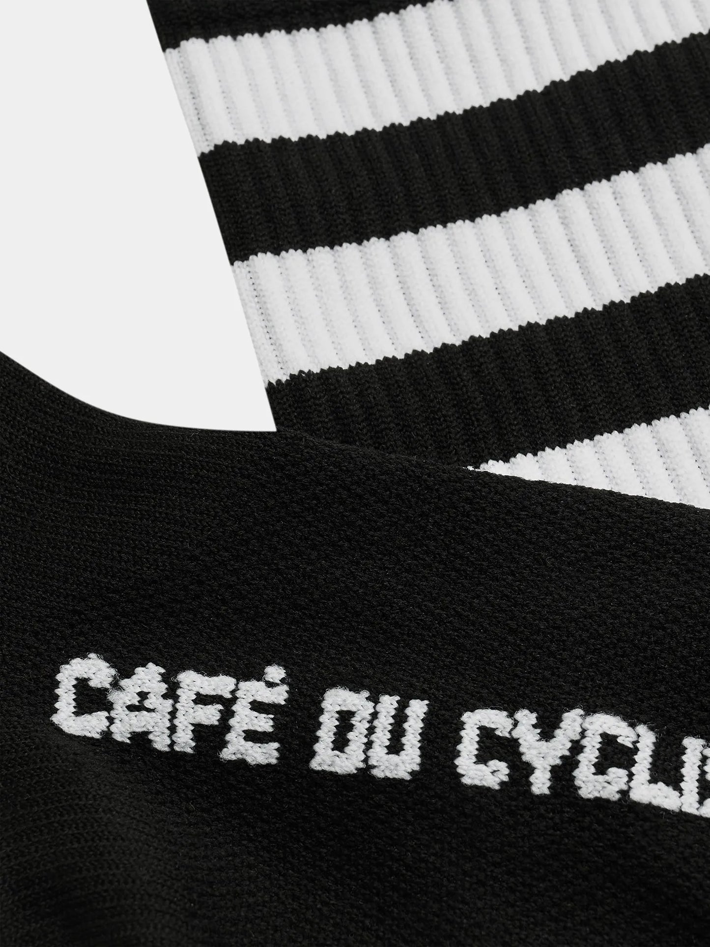 CAFÉ DU CYCLISTE Skate Socks - White