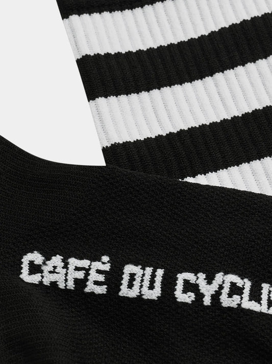 CAFÉ DU CYCLISTE Skate Socks - White
