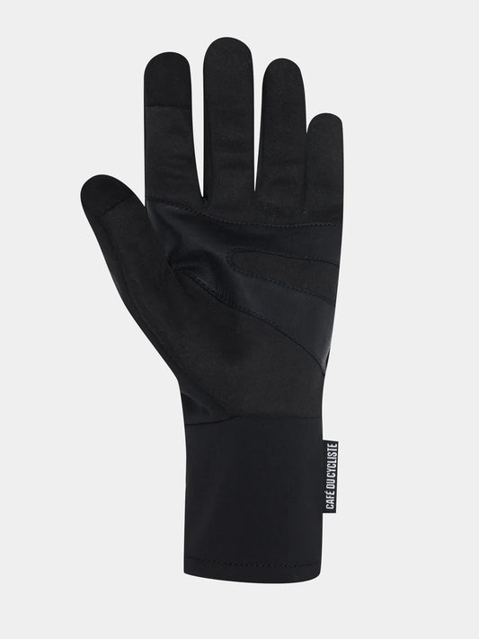 CAFE DU CYCLISTE SoftShell Cycling Gloves - Black