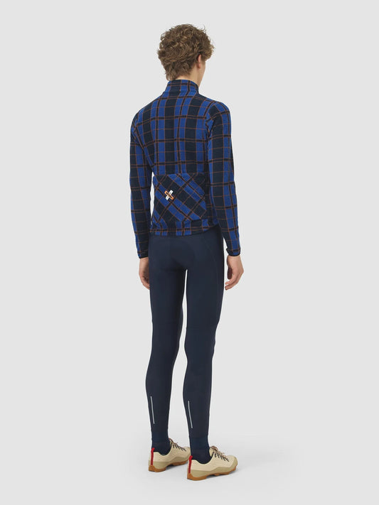 CAFÉ DU CYCLISTE Solange Long Sleeve Jersey - Navy Blue