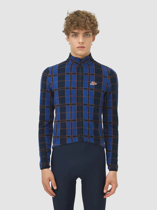 CAFÉ DU CYCLISTE Solange Long Sleeve Jersey - Navy Blue