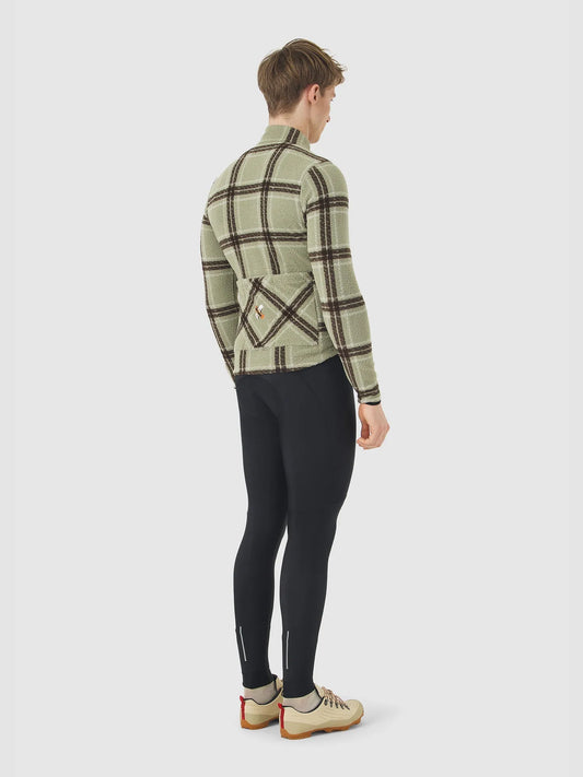 CAFÉ DU CYCLISTE Solange Long Sleeve Jersey - Puddle Chalk