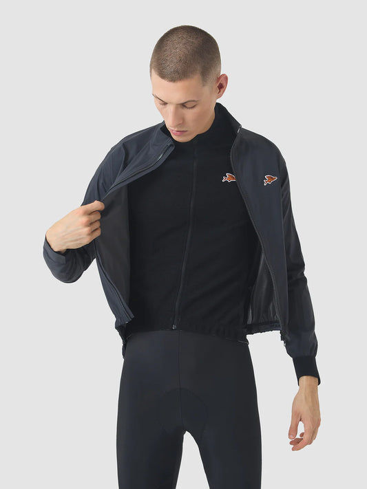 CAFE DU CYCLISTE Suzette Rain Jacket - Anthracite