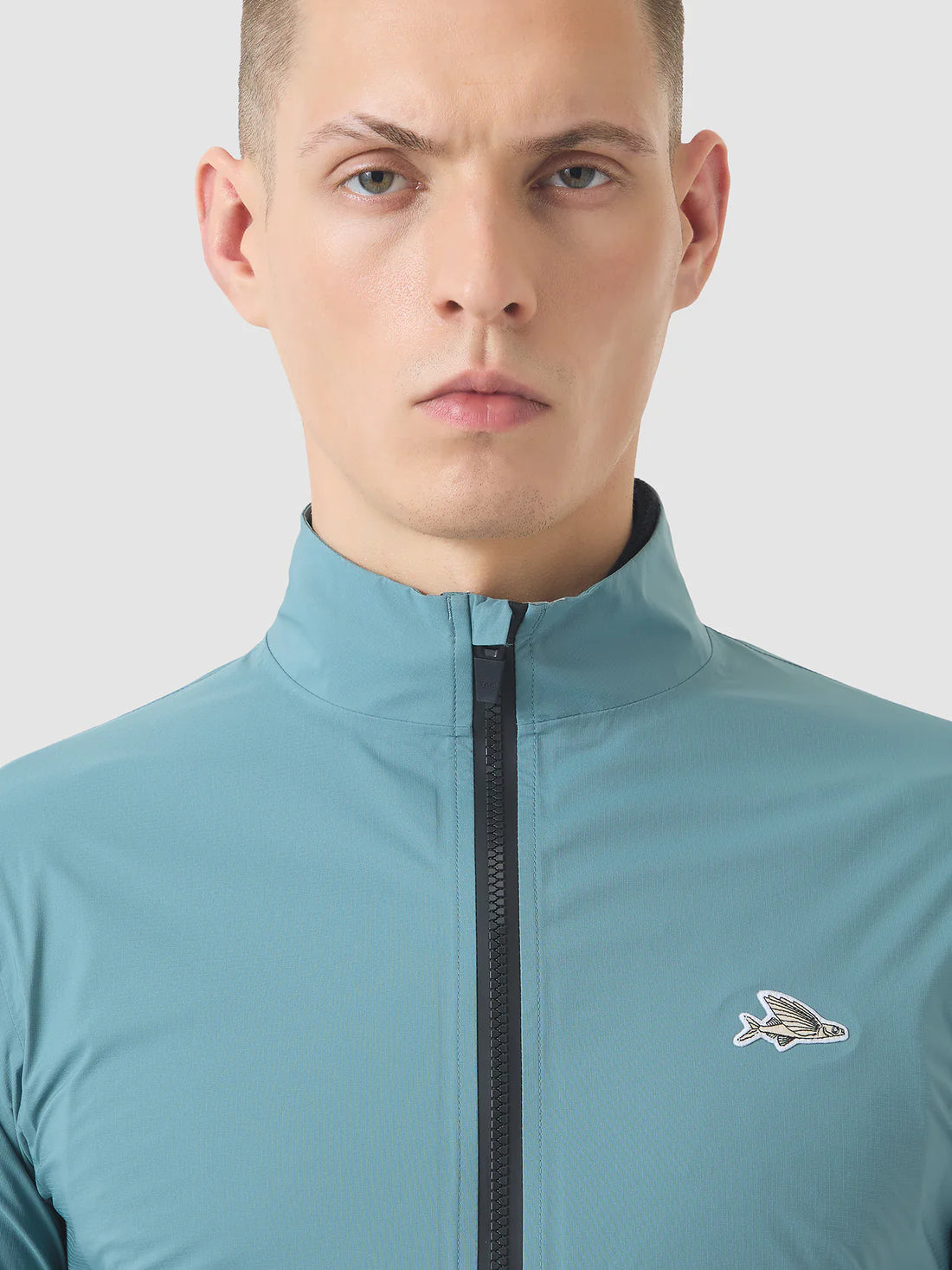 CAFE DU CYCLISTE Suzette Rain Jacket - Deep Water