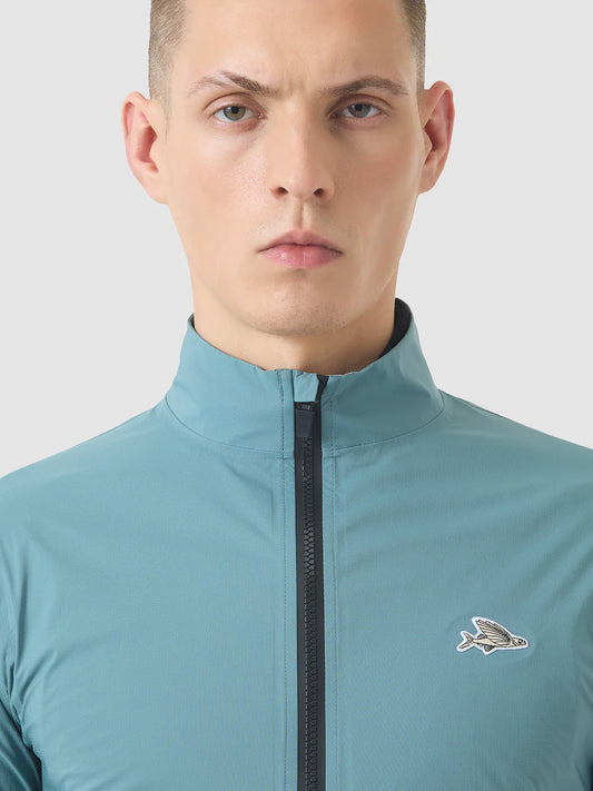CAFE DU CYCLISTE Suzette Rain Jacket - Deep Water