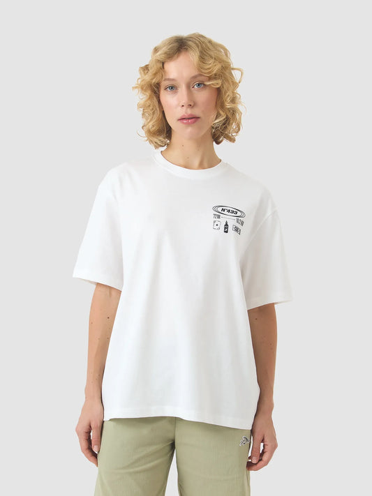 CAFÉ DU CYCLISTE TShirt Col Sa Calobra - White