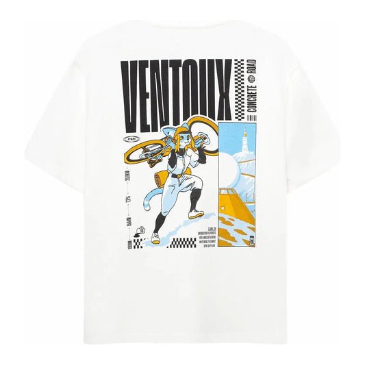 CAFÉ DU CYCLISTE TShirt Col Ventoux - White