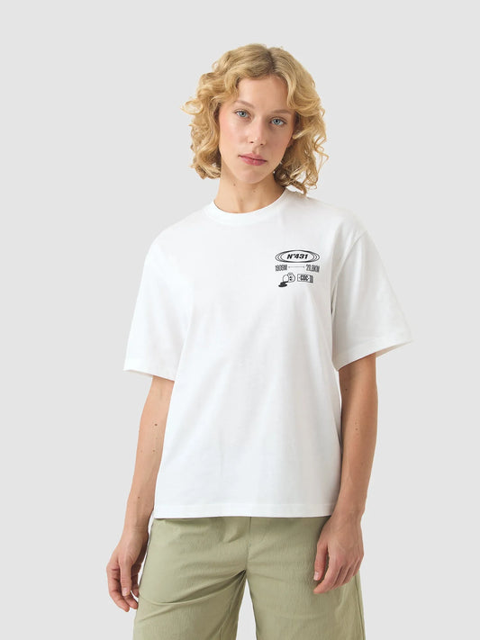 CAFÉ DU CYCLISTE TShirt Col Ventoux - White