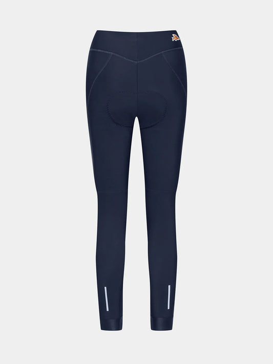 CAFE DU CYCLISTE Theresa Women's Brushed Tights - Navy