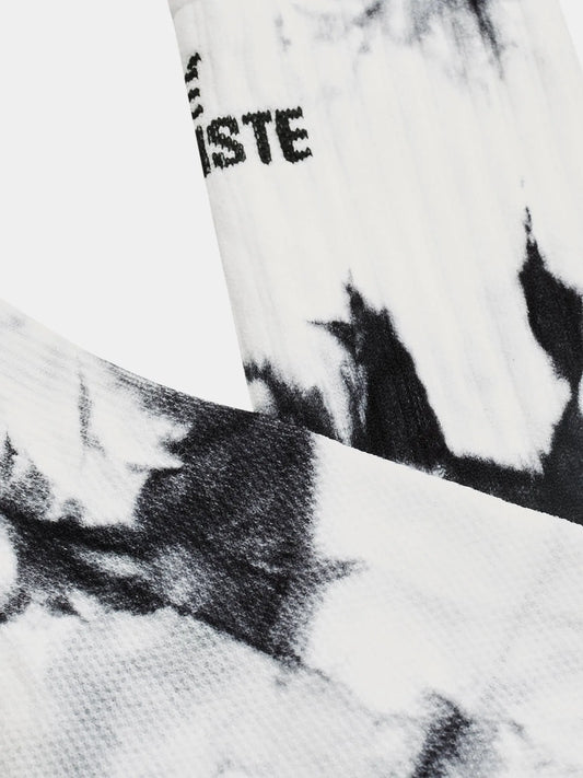 CAFÉ DU CYCLISTE Tie Dye Socks - Black