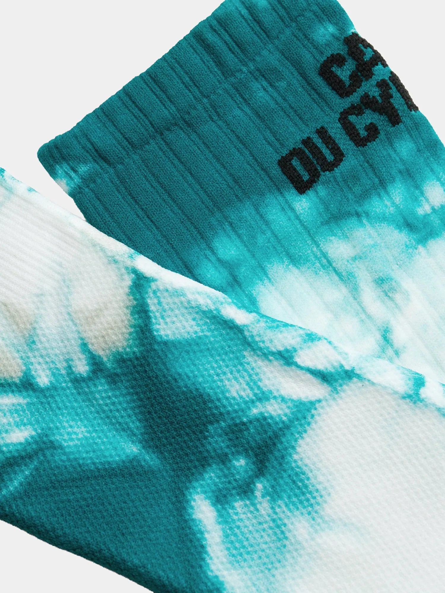 CAFÉ DU CYCLISTE Tie Dye Socks - Dark Sea