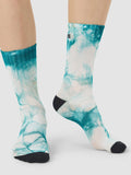 CAFÉ DU CYCLISTE Tie Dye Socks - Dark Sea
