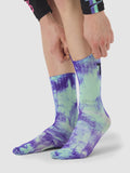 CAFÉ DU CYCLISTE Tie Dye Socks - Topologie