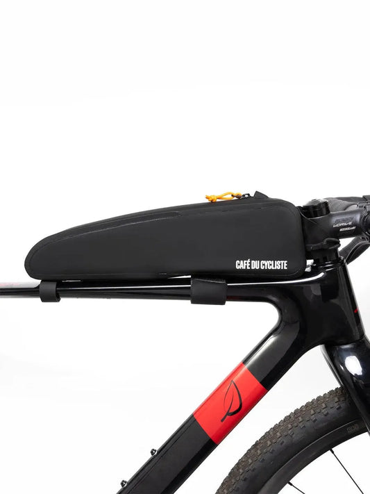 CAFÉ DU CYCLISTE Top Tube Bag - Black