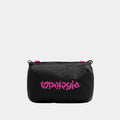 CAFÉ DU CYCLISTE Topologie Large Bottle Sacoche - Black Fuchsia