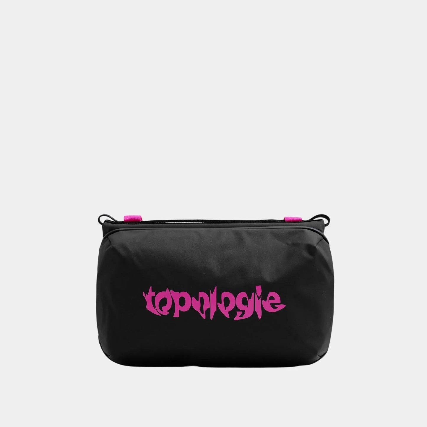CAFÉ DU CYCLISTE Topologie Large Bottle Sacoche - Black Fuchsia
