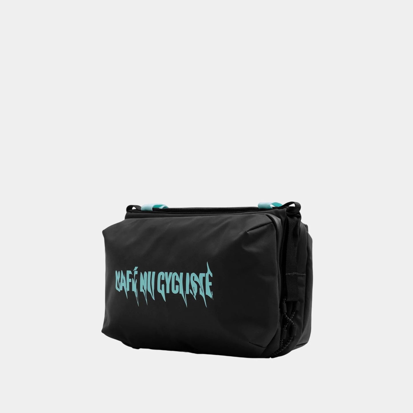 CAFÉ DU CYCLISTE Topologie Large Bottle Sacoche - Black Mint