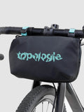 CAFÉ DU CYCLISTE Topologie Large Bottle Sacoche - Black Mint