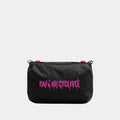 CAFÉ DU CYCLISTE Topologie Large Bottle Sacoche - Black Fuchsia