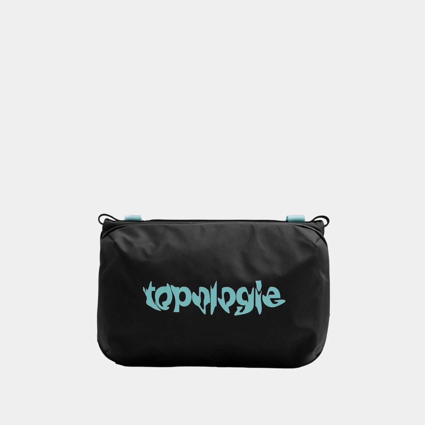 CAFÉ DU CYCLISTE Topologie Large Bottle Sacoche - Black Mint