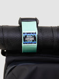 CAFÉ DU CYCLISTE Topologie Large Bottle Sacoche - Black Mint