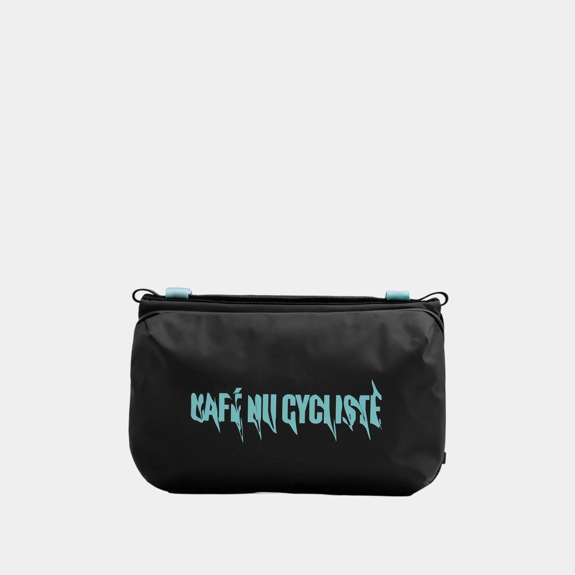 CAFÉ DU CYCLISTE Topologie Large Bottle Sacoche - Black Mint