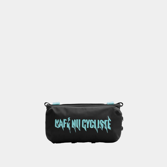 CAFÉ DU CYCLISTE Topologie Medium Bottle Sacoche - Black Mint