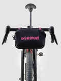 CAFÉ DU CYCLISTE Topologie Medium Bottle Sacoche - Black Fuchsia