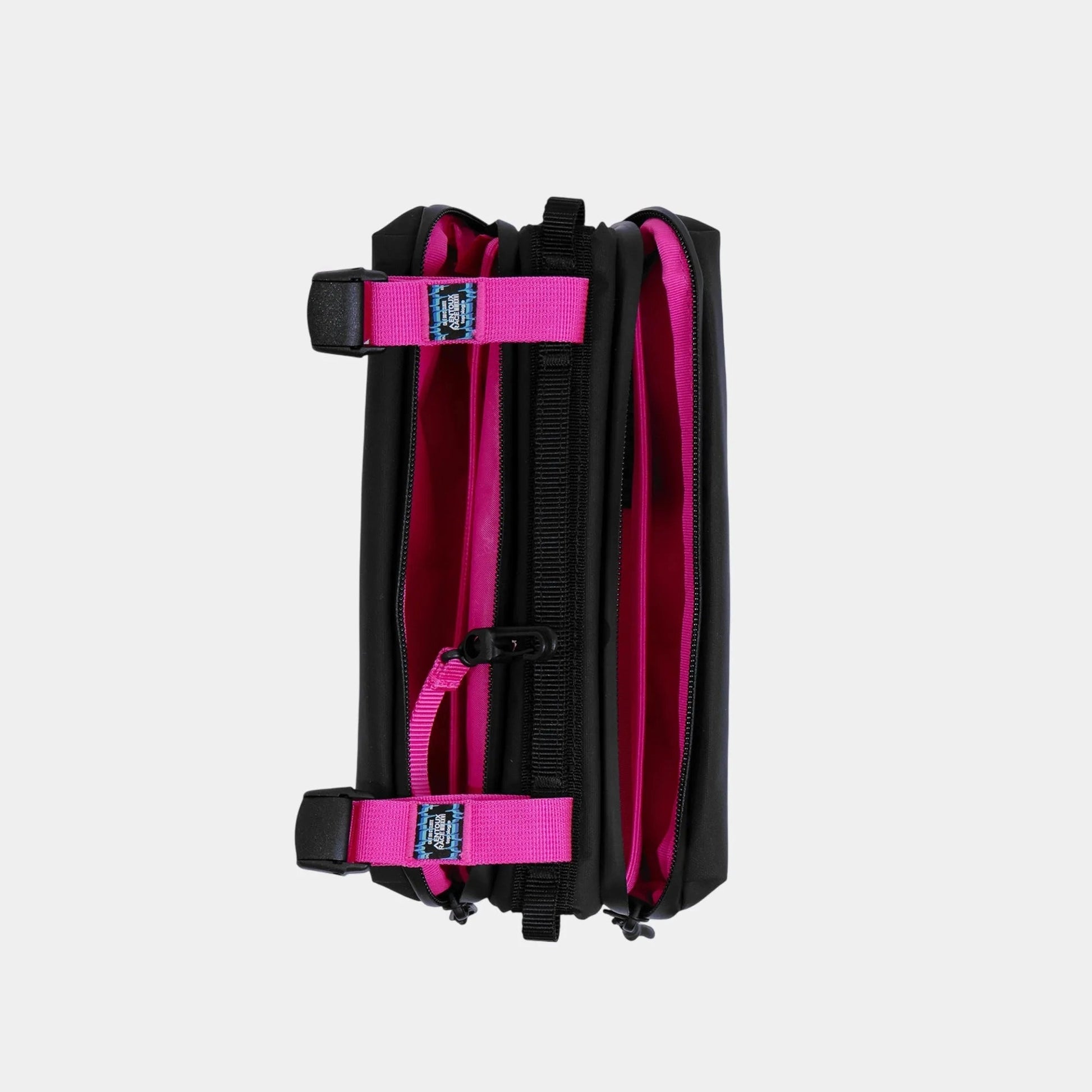 CAFÉ DU CYCLISTE Topologie Medium Bottle Sacoche - Black Fuchsia