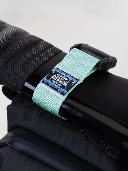 CAFÉ DU CYCLISTE Topologie Medium Bottle Sacoche - Black Mint