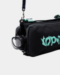 CAFÉ DU CYCLISTE Topologie Medium Bottle Sacoche - Black Mint
