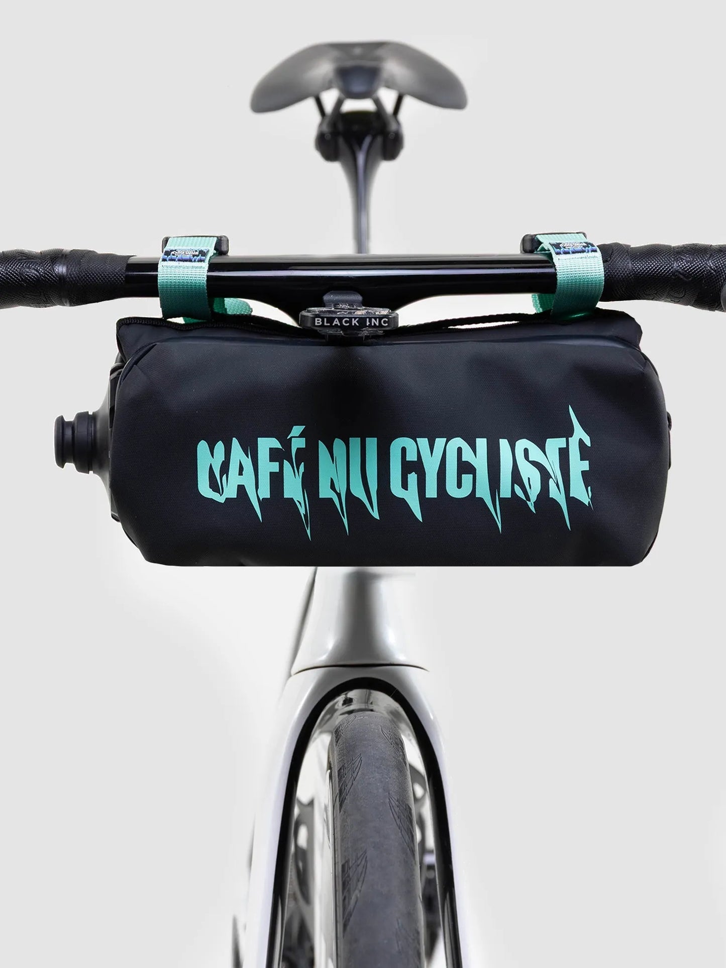 CAFÉ DU CYCLISTE Topologie Medium Bottle Sacoche - Black Mint