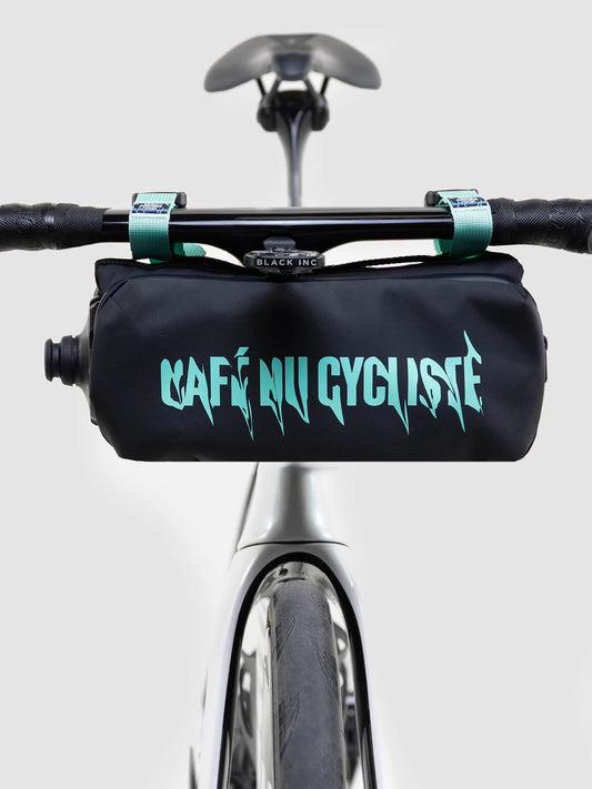 CAFÉ DU CYCLISTE Topologie Medium Bottle Sacoche - Black Mint