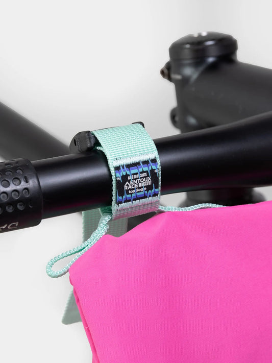 CAFÉ DU CYCLISTE Topologie Medium Musette - Fuchsia