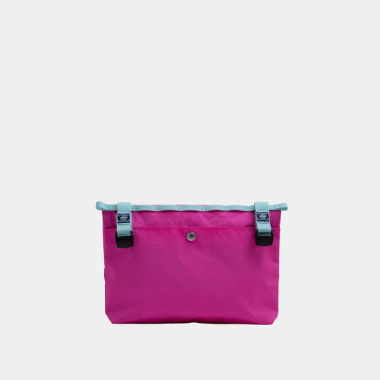 CAFÉ DU CYCLISTE Topologie Medium Musette - Fuchsia