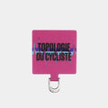 CAFÉ DU CYCLISTE Topologie Phone Strap Adaptor - Fuchsia