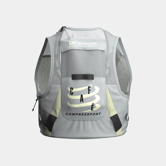 CAFÉ DU CYCLISTE UltRide Evo 8 Hydratation Vest - Gray/Green