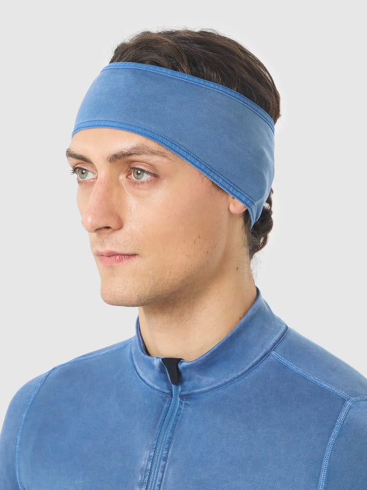 CAFÉ DU CYCLISTE Valerie Headband - Custom Dye Navy