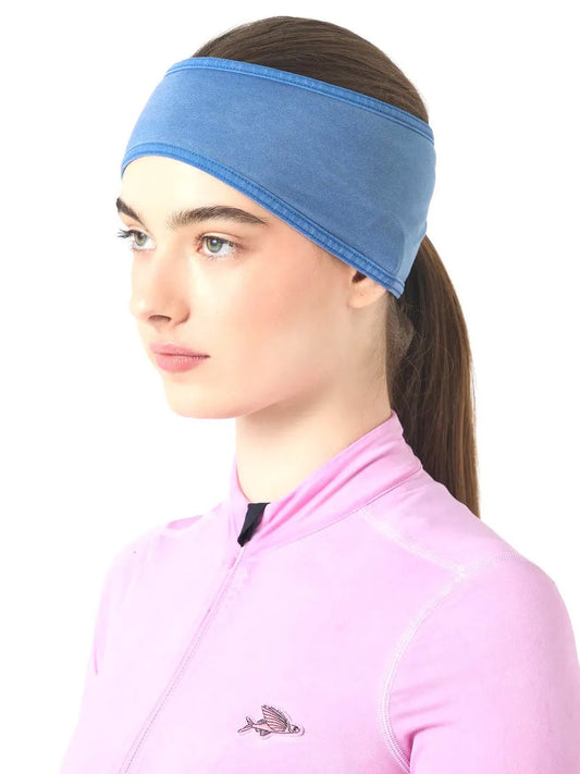CAFÉ DU CYCLISTE Valerie Headband - Custom Dye Navy