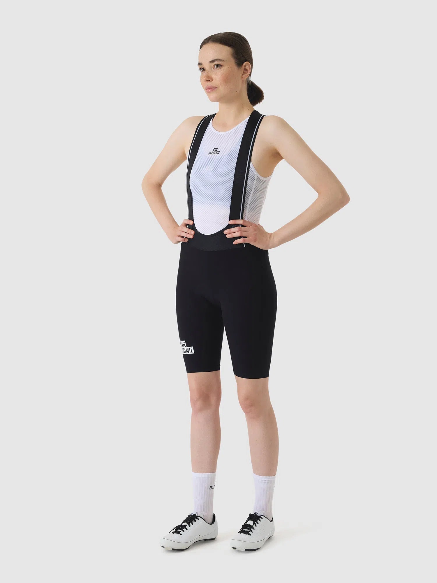 CAFE DU CYCLISTE Victoire Race Women Bib Shorts - Black