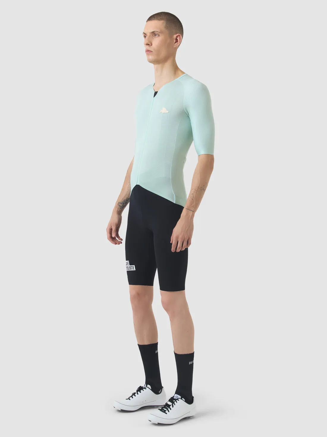 CAFE DU CYCLISTE Vinciane Super Light Jersey - Jadeite