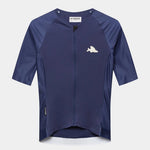CAFE DU CYCLISTE Vinciane Super Light Jersey - Navy