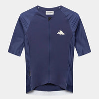 CAFE DU CYCLISTE Vinciane Super Light Jersey - Navy