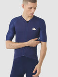 CAFE DU CYCLISTE Vinciane Super Light Jersey - Navy